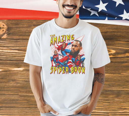 LeBron James The Amazing Spider-Bron Shirt