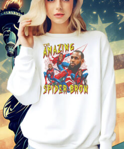 LeBron James The Amazing Spider-Bron Shirt