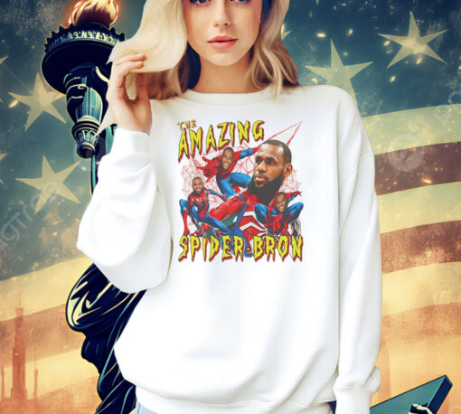 LeBron James The Amazing Spider-Bron Shirt