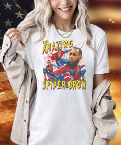 LeBron James The Amazing Spider-Bron Shirt