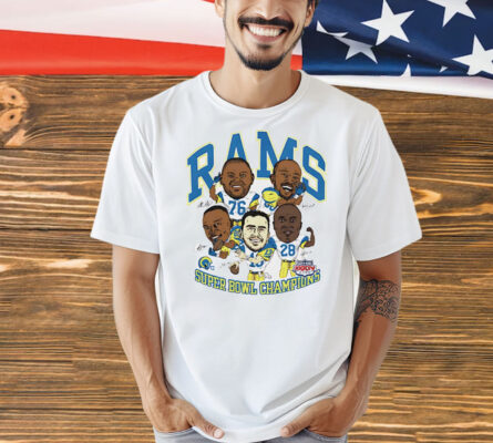 Los Angeles Rams Super Bowl XXXIV Champions player graphic Shirt