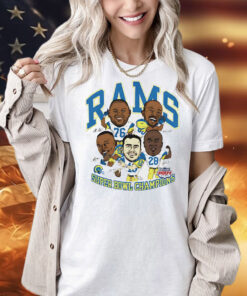 Los Angeles Rams Super Bowl XXXIV Champions player graphic Shirt