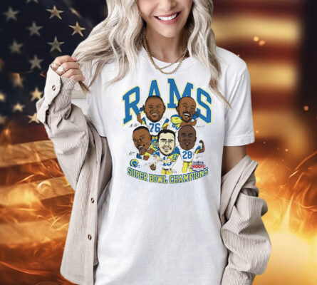 Los Angeles Rams Super Bowl XXXIV Champions player graphic Shirt