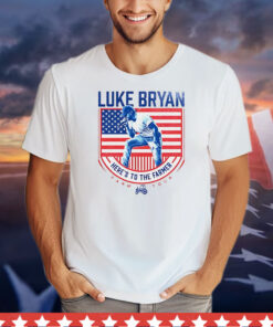 Luke Bryan here’s to the farmer farm T-Shirt