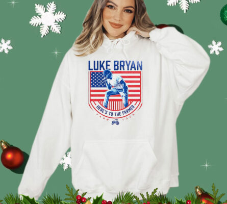 Luke Bryan here’s to the farmer farm T-Shirt