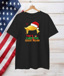 Make Christmas Great Again Funny Trump Christmas Shirt