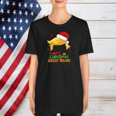 Make Christmas Great Again Funny Trump Christmas Shirt