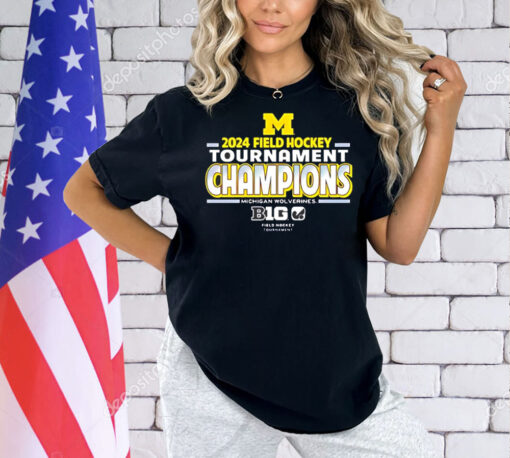 Michigan Wolverines 2024 Big 10 Womens Soccer Champions Shirt