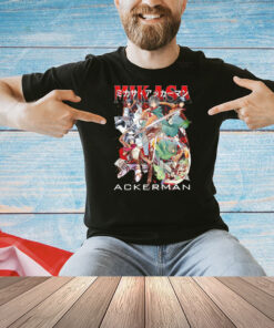 Mikasa Ackerman Wiki Attack On Titan cartoon graphic Shirt