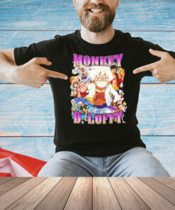 Monkey D. Luffy II One Piece cartoon graphic Shirt