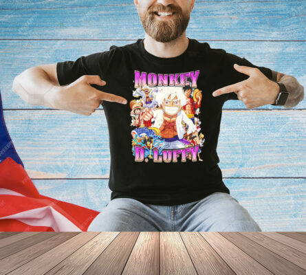Monkey D. Luffy II One Piece cartoon graphic Shirt