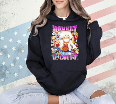 Monkey D. Luffy II One Piece cartoon graphic Shirt