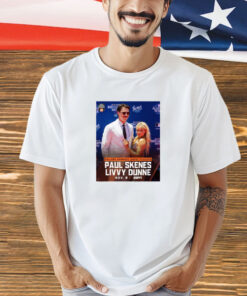 Official College Gameday Guest Pickers Paul Skenes Livvy Dunne Nov 9 2024 ESPN Poster T-Shirt