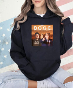 Official Donald Trump Vance Elon Musk Trump Doge Department Of Government Efficiency T-Shirts