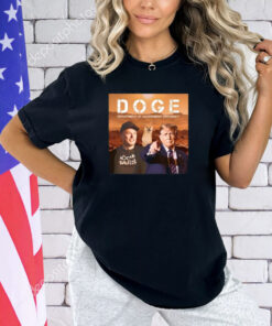 Official Donald Trump Vance Elon Musk Trump Doge Department Of Government Efficiency T-Shirts