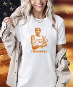 Official Felix Okpara Tennessee Volunteers Basketball Portrait Graphic T-Shirt