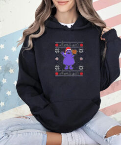 Official Grimace Ugly Sweater Christmas 2024 T-Shirt