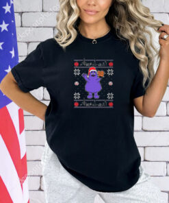 Official Grimace Ugly Sweater Christmas 2024 T-Shirt