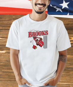 Official Ja’Corey Brooks 1 Louisville Cardinals Illustrated T-Shirt