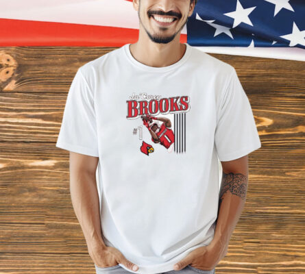 Official Ja’Corey Brooks 1 Louisville Cardinals Illustrated T-Shirt