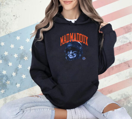 Official Maddux Madsen Boise State Broncos Royal Portrait Graphic T-Shirt