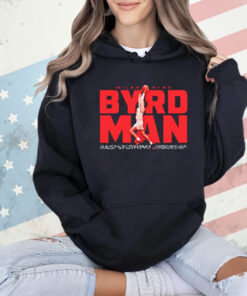 Official Miles Byrd Byrd Man San Diego State Aztecs Baseball T-Shirt