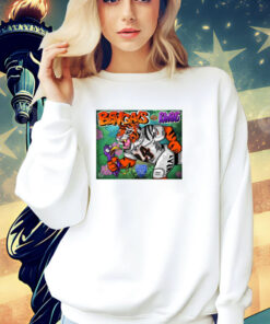 Official NFL Cincinnati Bengals vs Baltimore Ravens Thursday Night Football Nov 7th 2024 Mascot Poster T-Shirt