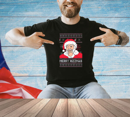 Official Santa Merry Rizzmas Ugly Sweater Christmas 2024 T-Shirt