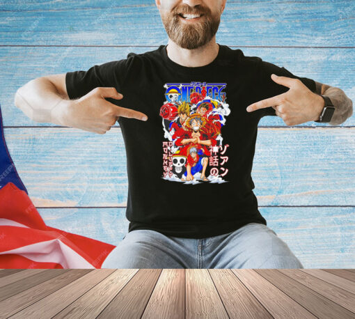 One Piece Anime cartoon graphic Shirt