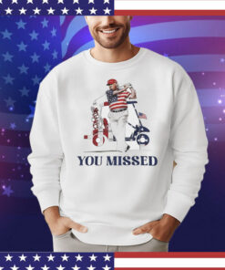 President 47th USA golf you missed T-Shirt