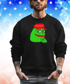 Rodney wearing pepe make memecoins great again T-Shirt