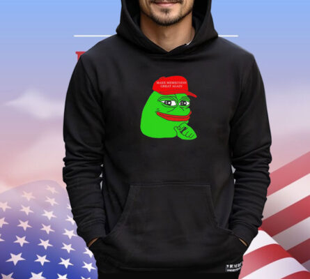 Rodney wearing pepe make memecoins great again T-Shirt