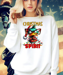 Sarcastic Grumpy Duck Christmas spirit Shirt