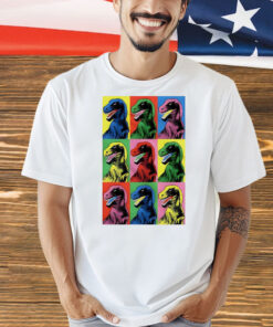 Steven spielberg Jurassic Park dinosaur pop art Shirt