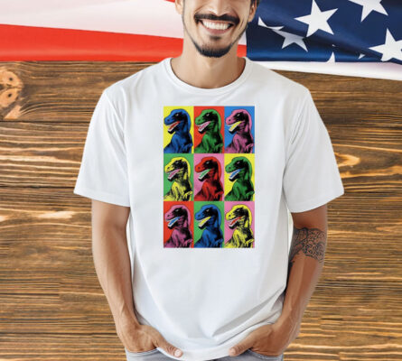 Steven spielberg Jurassic Park dinosaur pop art Shirt