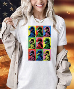 Steven spielberg Jurassic Park dinosaur pop art Shirt