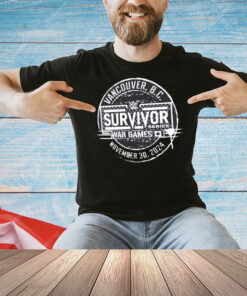 Survivor Series War Games 2024 logo Shirt