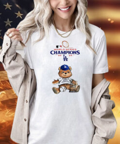 Teddy Los Angeles Dodgers Women’s 2024 World Series Champions Shirt