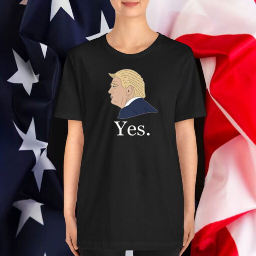 Trump Chad Meme Yes Nordic Chad Funny 2024 Premium Shirt