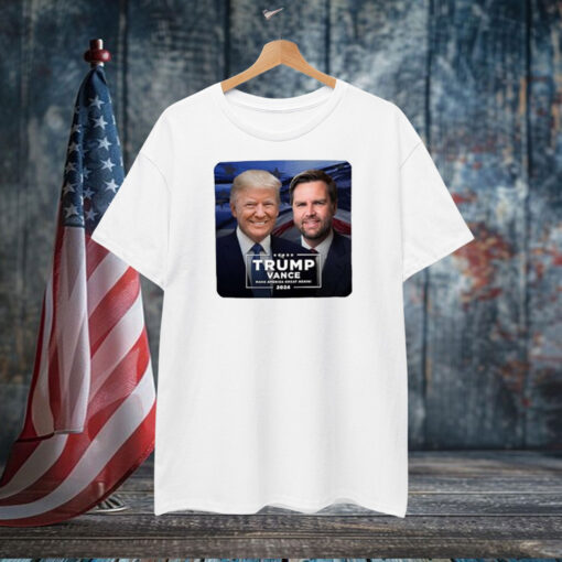 Trump Vance 2024 T-Shirt President Trump Make America Great Again Funny Gifts Shirt