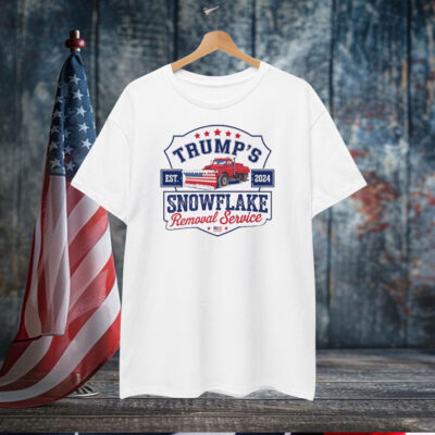 Trump's Snowflake Removal Service Funny Trump President 2024 Premium Shirt