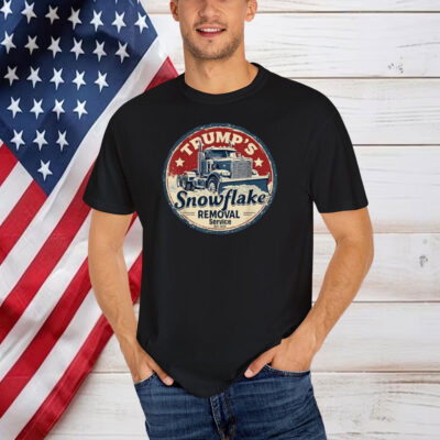 Trump's Snowflake Removal Service Funny Trump President 2025 T-Shirt
