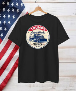 Trump's Snowflake Removal Service Funny Trump President 2025 Shirt