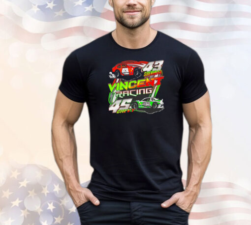 Vincent Racing 43 Sheridan 45 Chevy T-Shirt