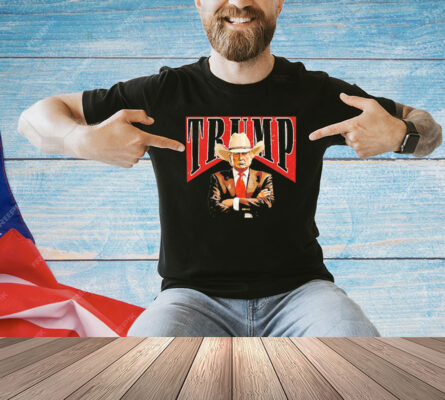 Western cowboy Trump 2024 Shirt