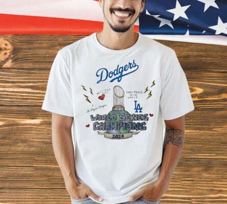 World Series Champions 2024 Los Angeles Dodgers Shirt