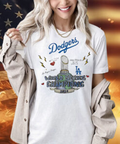 World Series Champions 2024 Los Angeles Dodgers Shirt