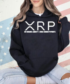 XRP on-demand liquidity cross border payments Shirt