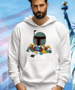 A knitting Boba Fett Shirt