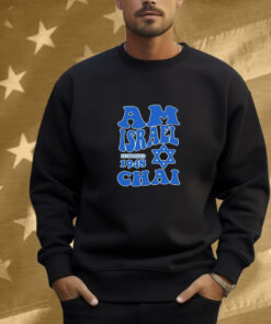 Am Israel Chai Wavy Est 1948 Shirt